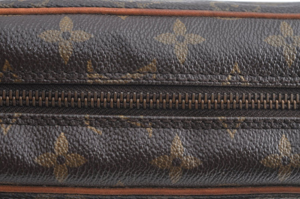 Authentic Louis Vuitton Monogram Compiegne 28 Clutch Hand Bag M51845 LV L0765