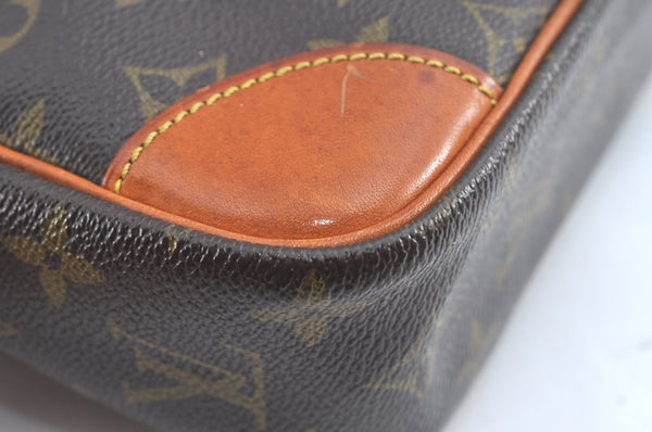 Authentic Louis Vuitton Monogram Compiegne 28 Clutch Hand Bag M51845 LV L0770