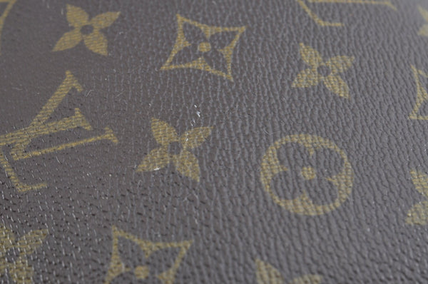 Authentic Louis Vuitton Monogram Compiegne 28 Clutch Hand Bag M51845 LV L0770