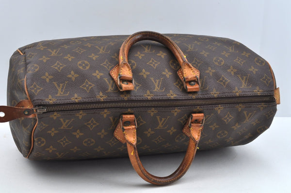 Authentic Louis Vuitton Monogram Speedy 40 Hand Boston Bag Old Model LV L0774