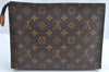 Authentic Louis Vuitton Monogram Poche Toilette 26 M47542 Cosmetics Pouch L0777