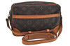 Authentic Louis Vuitton Monogram Trocadero 23 Shoulder Cross Bag M51276 LV L0785