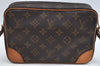 Authentic Louis Vuitton Monogram Trocadero 23 Shoulder Cross Bag M51276 LV L0785