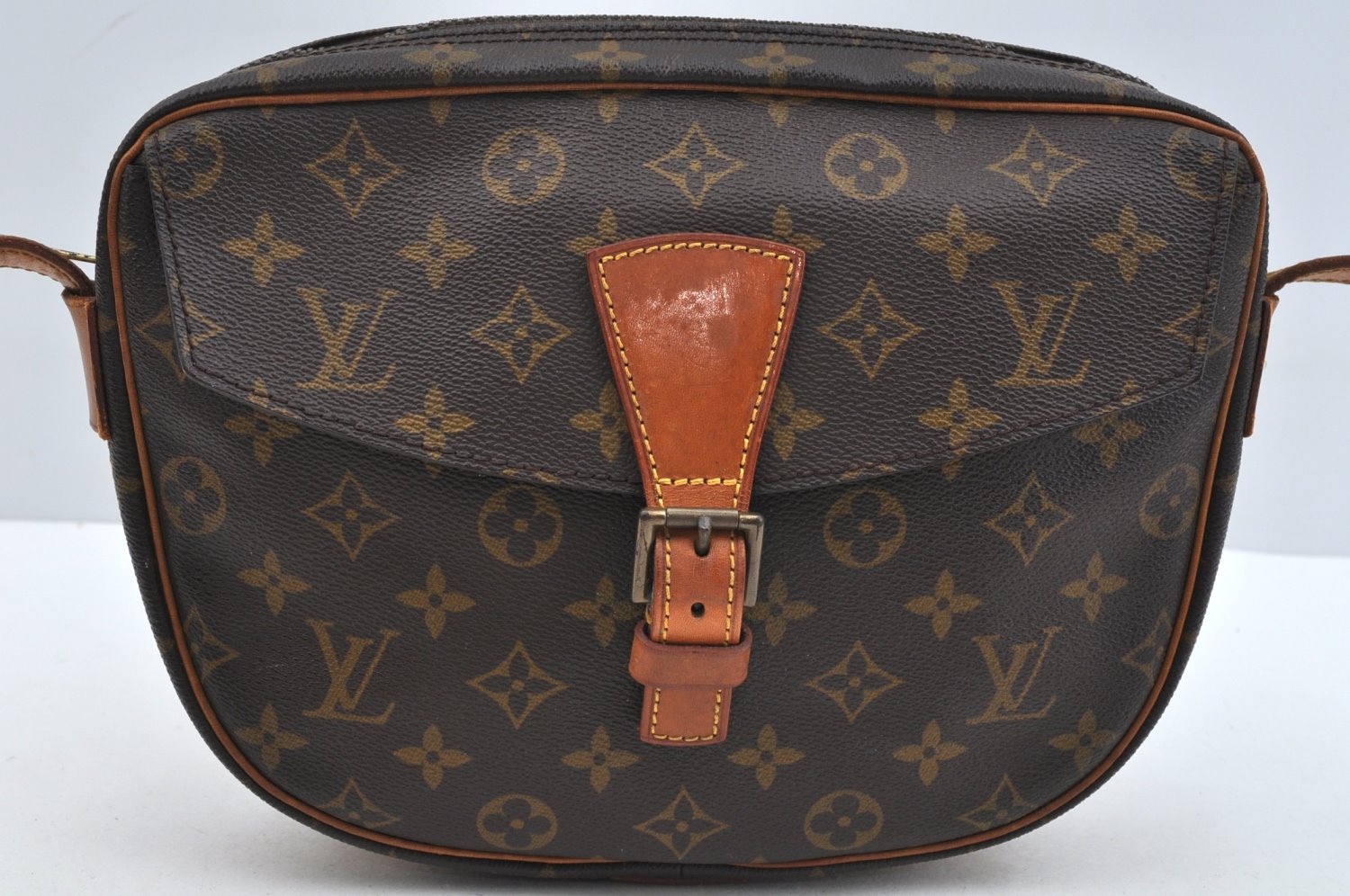 Authentic Louis Vuitton Monogram Jeune Fille GM M51225 Shoulder Cross Bag L0794