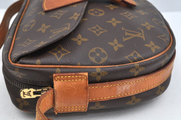 Authentic Louis Vuitton Monogram Jeune Fille GM M51225 Shoulder Cross Bag L0794