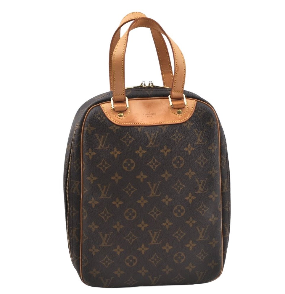 Authentic Louis Vuitton Monogram Excursion Hand Bag M41450 LV L0811