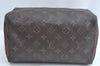 Authentic Louis Vuitton Monogram Speedy 25 Boston Hand Bag M41528 LV L0831