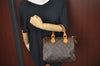 Authentic Louis Vuitton Monogram Speedy 25 Boston Hand Bag M41528 LV L0831