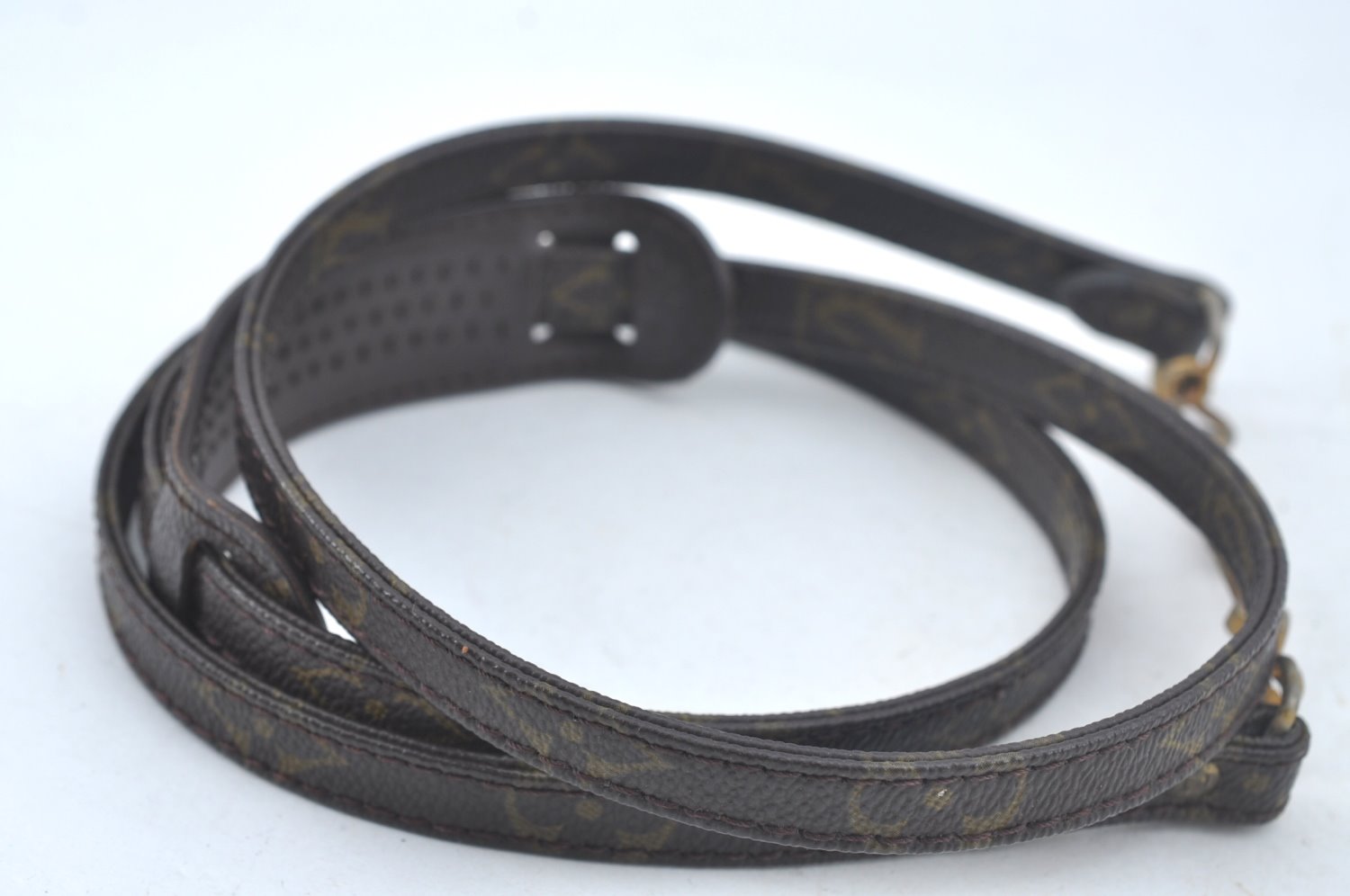 Authentic Louis Vuitton Monogram Shoulder Strap Old Model LV L0945