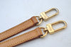 Authentic Louis Vuitton Leather Shoulder Strap 50.4" Beige LV L1088