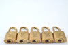 Authentic Louis Vuitton Padlock & Keys 10Set LV L1514