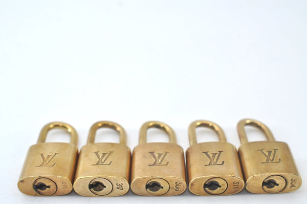 Authentic Louis Vuitton Padlock & Keys 10Set LV L1514