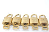 Authentic Louis Vuitton Padlock & Keys 10Set LV L1515