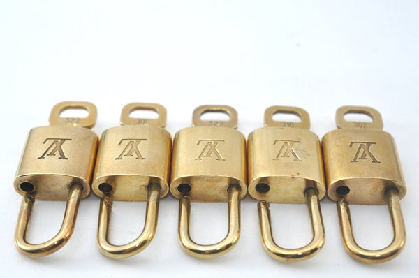 Authentic Louis Vuitton Padlock & Keys 10Set LV L1515