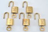 Authentic Louis Vuitton Padlock & Keys 10Set LV L1515