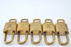 Authentic Louis Vuitton Padlock & Keys 10Set LV L1516