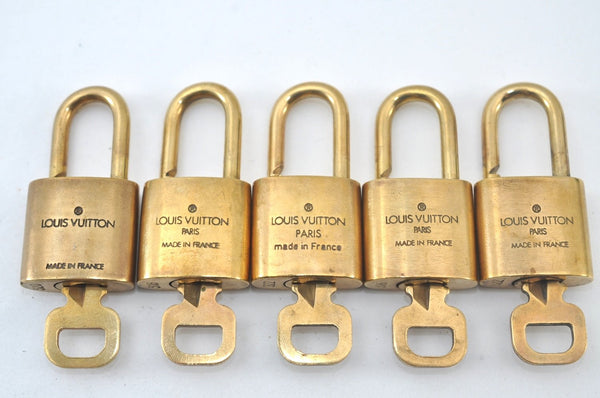 Authentic Louis Vuitton Padlock & Keys 10Set LV L1516