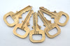 Authentic Louis Vuitton Padlock & Keys 10Set LV L1516