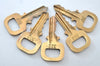 Authentic Louis Vuitton Padlock & Keys 10Set LV L1605