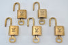 Authentic Louis Vuitton Padlock & Keys 10Set LV L1605