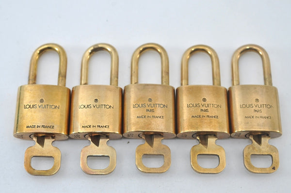 Authentic Louis Vuitton Padlock & Keys 10Set LV L1605