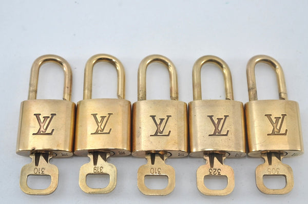 Authentic Louis Vuitton Padlock & Keys 10Set LV L1606