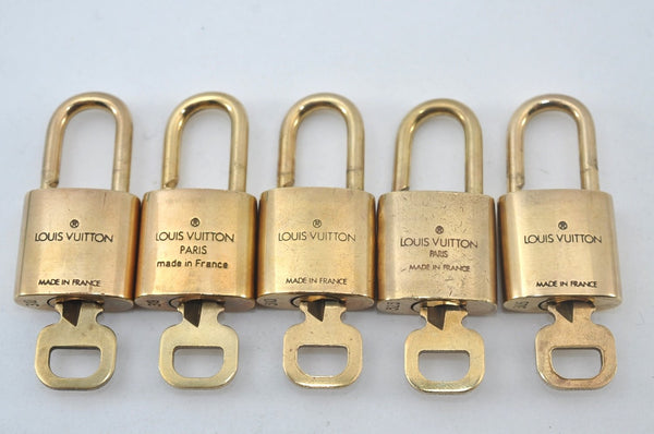 Authentic Louis Vuitton Padlock & Keys 10Set LV L1606