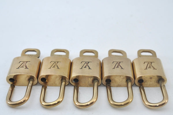 Authentic Louis Vuitton Padlock & Keys 10Set LV L1606