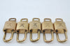 Authentic Louis Vuitton Padlock & Keys 10Set LV L1606