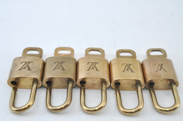 Authentic Louis Vuitton Padlock & Keys 10Set LV L1607