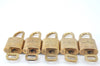 Authentic Louis Vuitton Padlock & Keys 10Set LV L1608