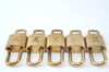 Authentic Louis Vuitton Padlock & Keys 10Set LV L1608