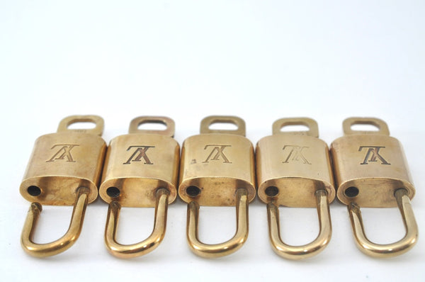 Authentic Louis Vuitton Padlock & Keys 10Set LV L1608