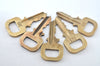 Authentic Louis Vuitton Padlock & Keys 10Set LV L1608