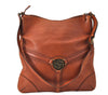 Authentic GUCCI Interlocking G Shoulder Cross Bag Leather 115568 Brown L2352