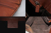 Authentic GUCCI Interlocking G Shoulder Cross Bag Leather 115568 Brown L2352