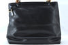 Authentic GUCCI Bamboo 2way Hand Shoulder Bag Leather 0022058 Black Junk L2369