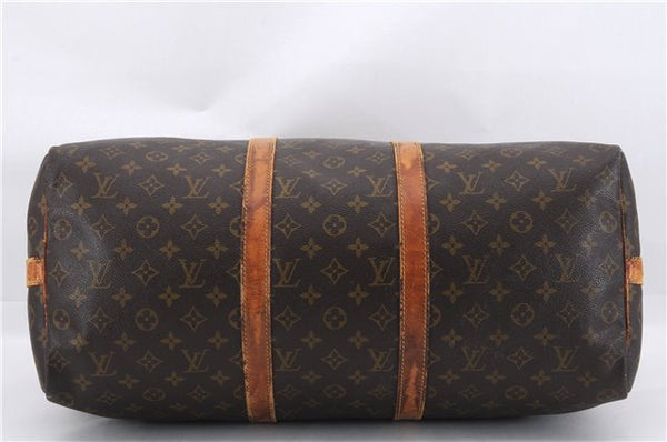 Auth Louis Vuitton Monogram Keepall Bandouliere 50 Boston Bag M41416 LV 0001E