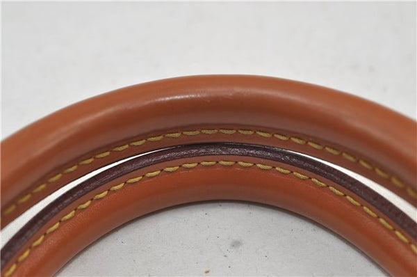 Authentic Louis Vuitton Epi Alma PM Hand Bag Purse Brown M52148 LV 0003E