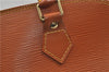 Authentic Louis Vuitton Epi Alma PM Hand Bag Purse Brown M52148 LV 0003E