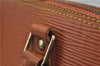 Authentic Louis Vuitton Epi Alma PM Hand Bag Purse Brown M52148 LV 0003E