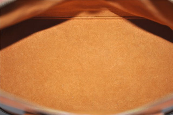 Authentic Louis Vuitton Epi Alma PM Hand Bag Purse Brown M52148 LV 0003E