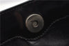 Authentic GUCCI Hand Shoulder Bag Purse Enamel Leather 0000506 Black 0003G