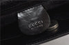 Authentic GUCCI Hand Shoulder Bag Purse Enamel Leather 0000506 Black 0003G