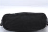 Authentic GUCCI Vintage Hand Bag Purse Nylon Leather 0391103 Black 0004D