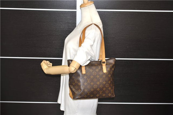 Authentic Louis Vuitton Monogram Cabas Piano Tote Bag Purse M51148 LV 0004E