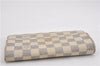 Authentic Louis Vuitton Damier Azur Portefeuille Sarah Wallet N61735 LV 0004G