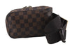 Authentic Louis Vuitton Damier Geronimos Waist Body Bag N51994 LV 0005E