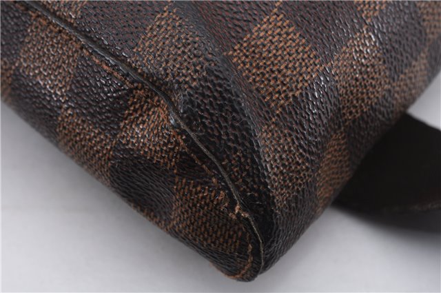 Authentic Louis Vuitton Damier Geronimos Waist Body Bag N51994 LV 0005E