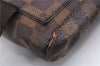 Authentic Louis Vuitton Damier Geronimos Waist Body Bag N51994 LV 0005E